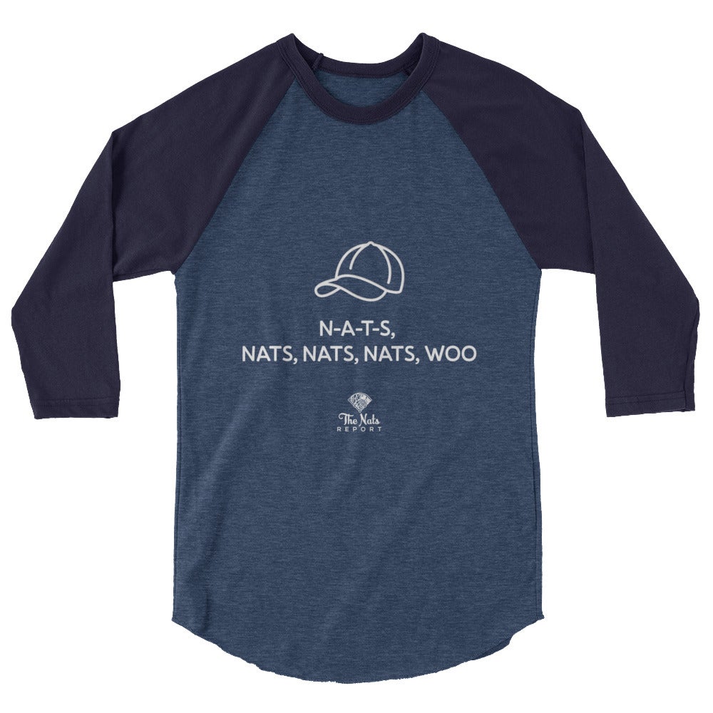 N-A-T-S, NATS, NATS, NATS, WOO Baseball T-shirt, The Nats Report